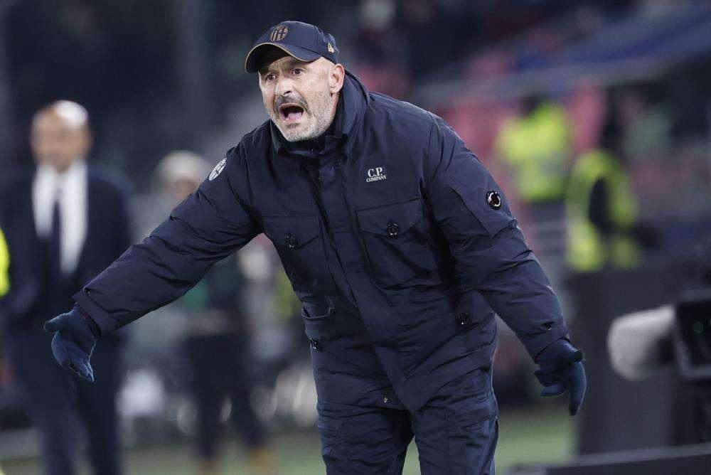 Italiano: "Bologna quarto incomodo della Supercoppa, ma ci proveremo"