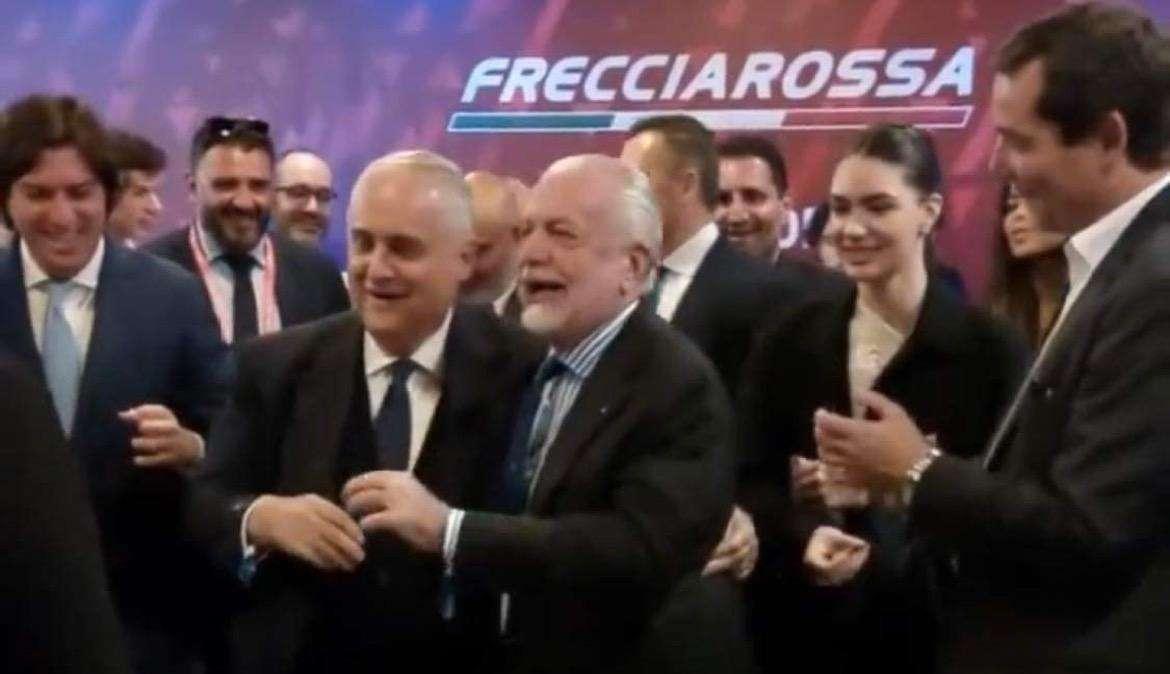 VIDEO - Compleanno ADL, siparietto durante il brindisi: “Io e Lotito? Casino garantito”