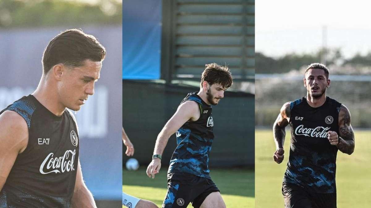 Il Napoli in campo a Ferragosto: tanto sudore e lavoro nelle immagini sui social