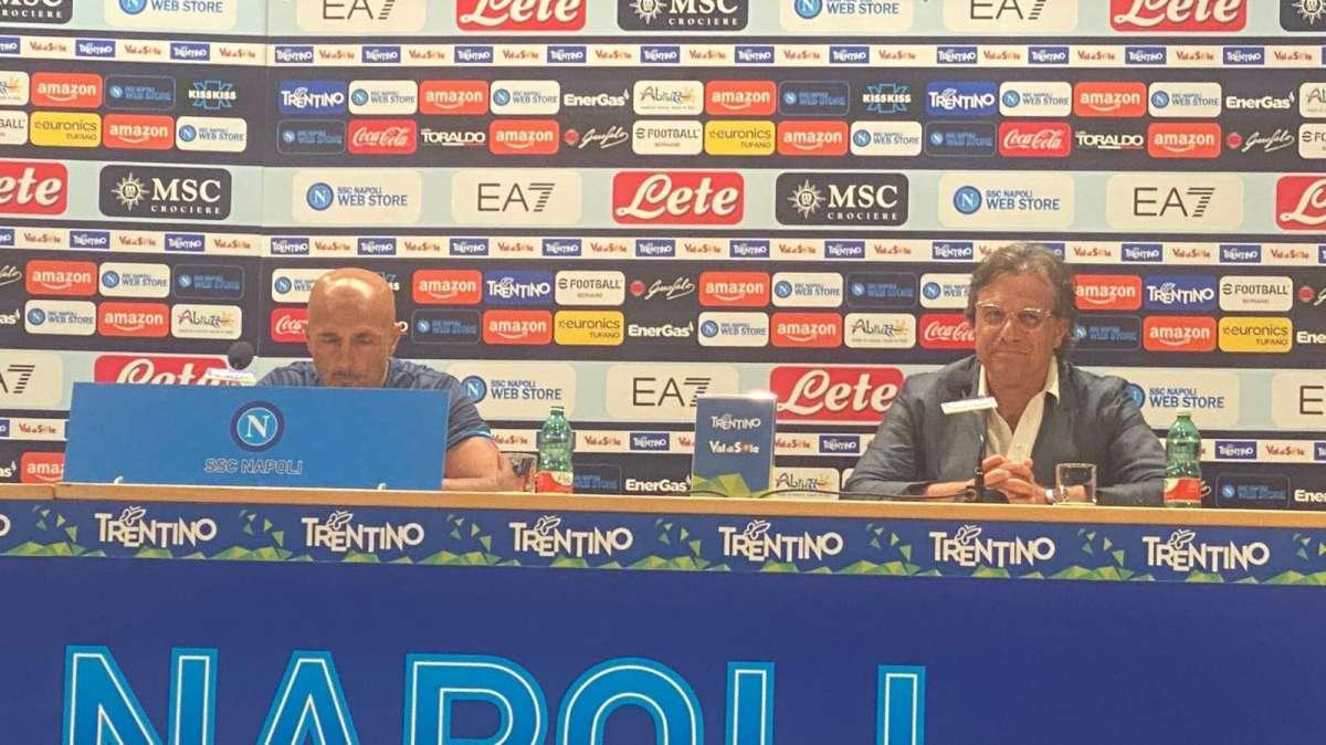 Spalletti sul mercato: "Noi presi giovani importanti, le altre gente a cui basta dare la maglia"