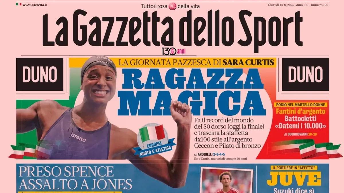 Calciomercato Inter, La Gazzetta dello Sport: "Preso Spence, assalto a Jones"