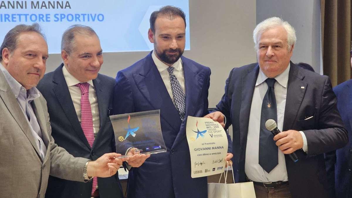 Manna premiato a Coverciano: "Merito di Conte e squadra! Programmiamo già prossima Champions. Su McTominay..."