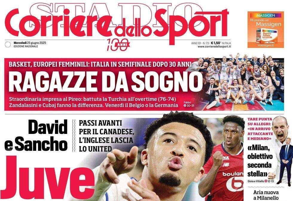 Corriere dello Sport: "Nunez presto a Napoli. Lang vicino"