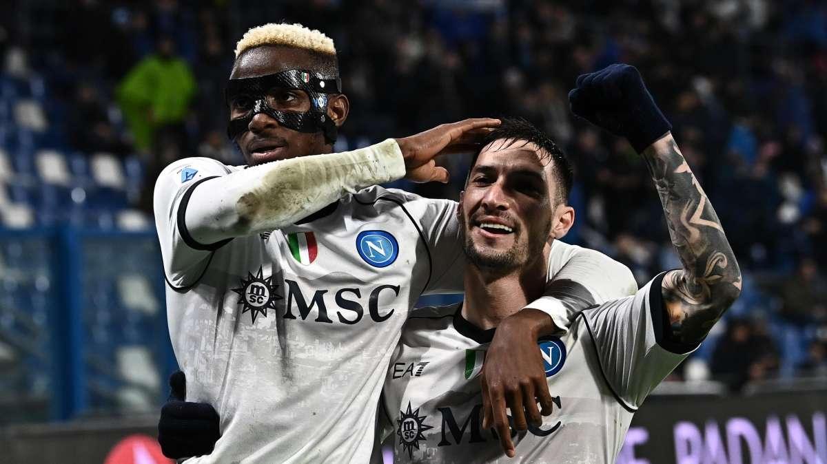 Sassuolo-Napoli 1-6, le pagelle: Osi fa tris, Kvara due volte! Prestazione super, Calzona rispolvera il vecchio Napoli