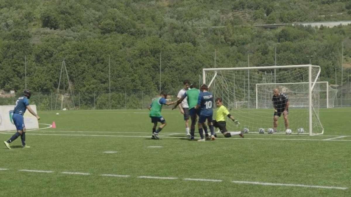 VIDEO - Napoli e Nazionale Italiana Non Vedenti contro ogni forma di discriminazione