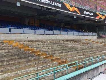 FOTOGALLERY TN - San Paolo, proseguono i lavori: smontati sediolini in tribuna inferiore centrale