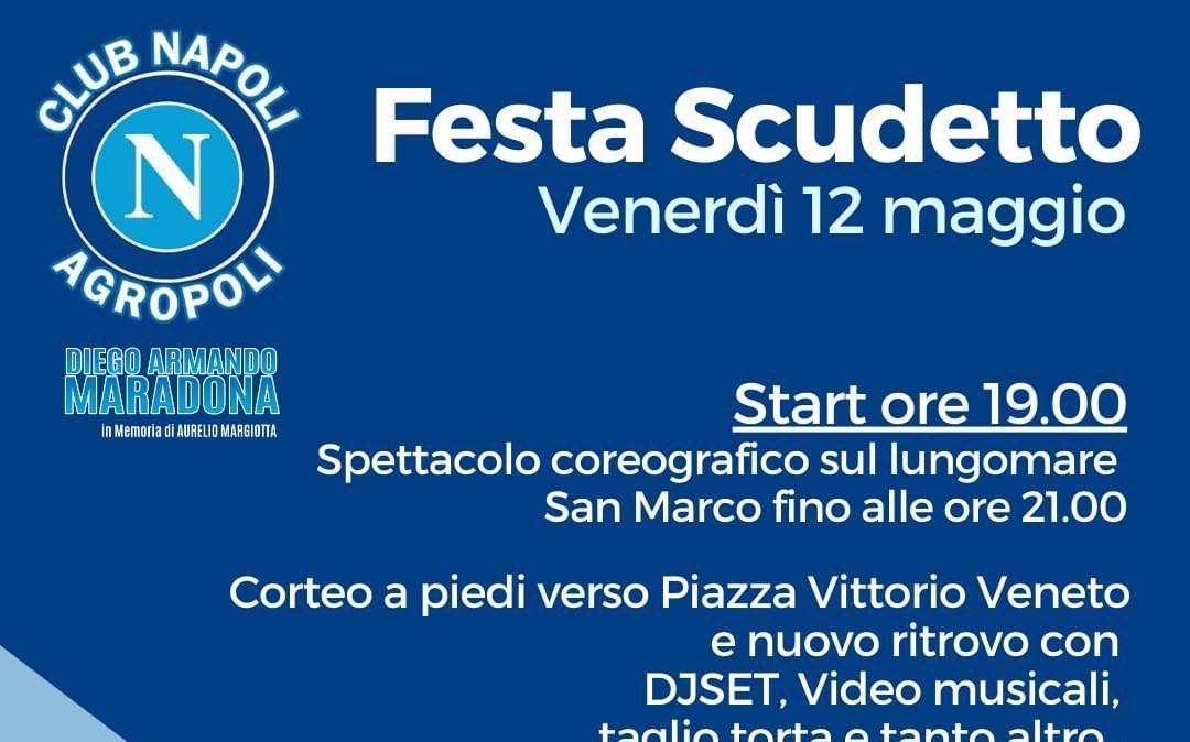 FOTO - Festa Scudetto in prov. di Salerno: l'evento organizzato dal Club Napoli Agropoli 