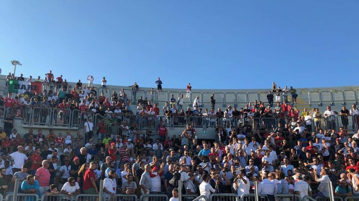 A Bari più spettatori che a Torino per Juve-Roma. Ghirelli: "Ora il Governo ci aiuti"