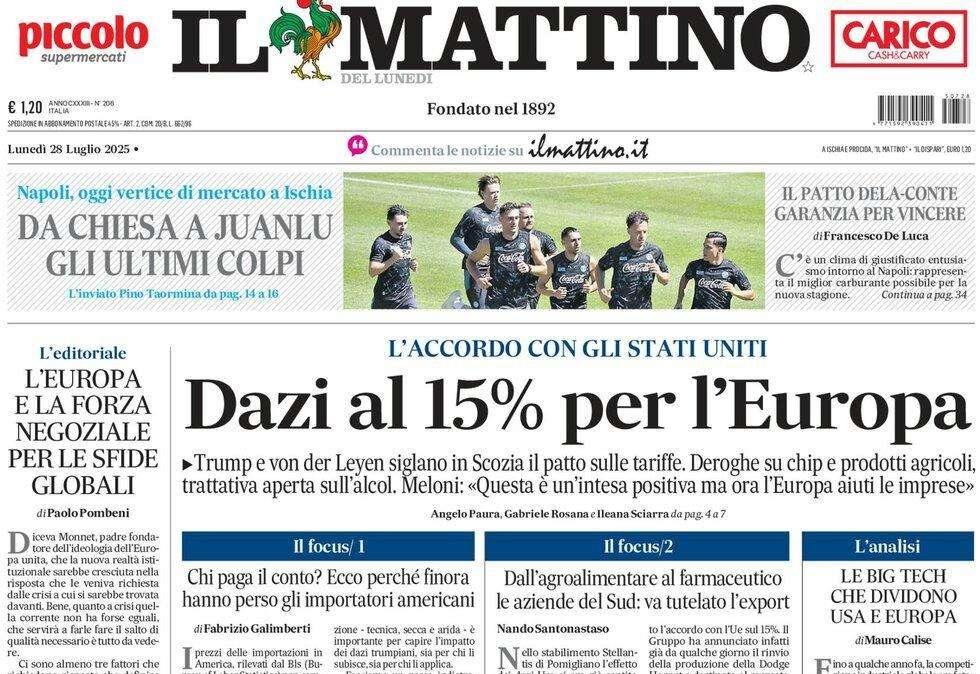 Il Mattino sul calciomercato del Napoli: "Da Chiesa a Juanlu: gli ultimi colpi"