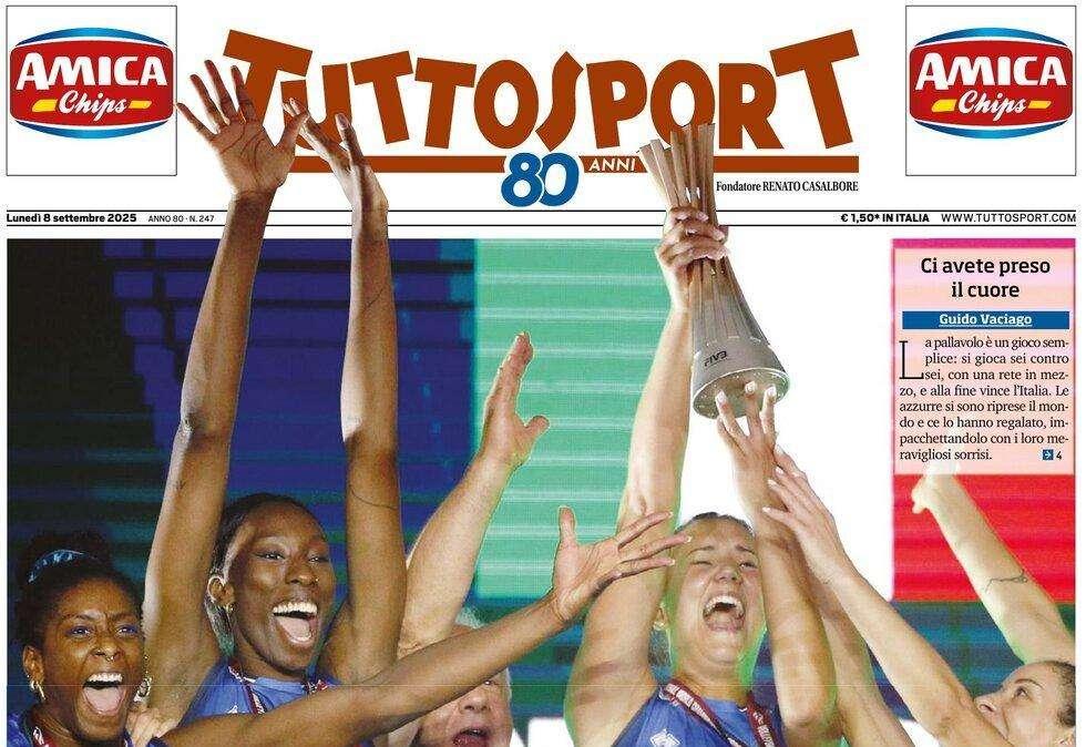 Tuttosport e l'invito alla nazionale di Gattuso: "Stasera ringhiate anche voi" 