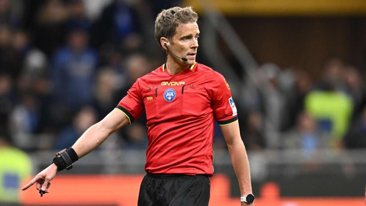 Milan-Napoli, arbitra Chiffi con Marini-Doveri al Var: la sestina completa
