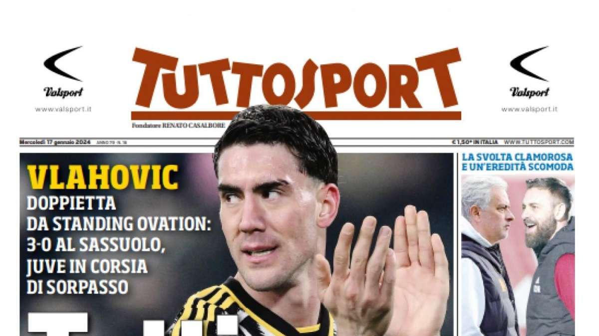 PRIMA PAGINA - Tuttosport: "Ngonge, Napoli-Viola: è già 1-0"