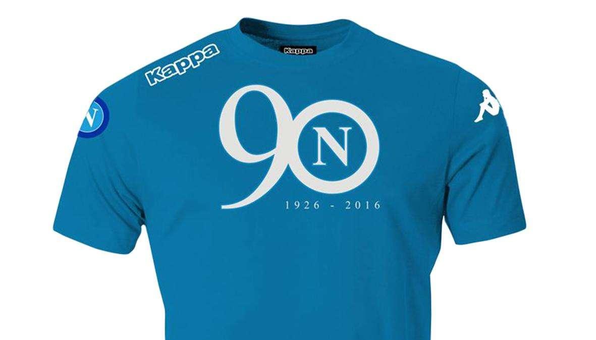 90 volte auguri... festeggiamo insieme con le maglie celebrative e i tanti prodotti azzurri