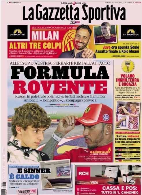 Il Milan non si ferma a Gonçalo Ramos? La Gazzetta dello Sport: "Altri tre colpi!"