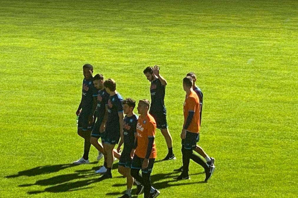 RILEGGI LIVE - Dimaro, day 7: partitella ed esercitazioni uscita vs pressione, è rientrato Juan Jesus