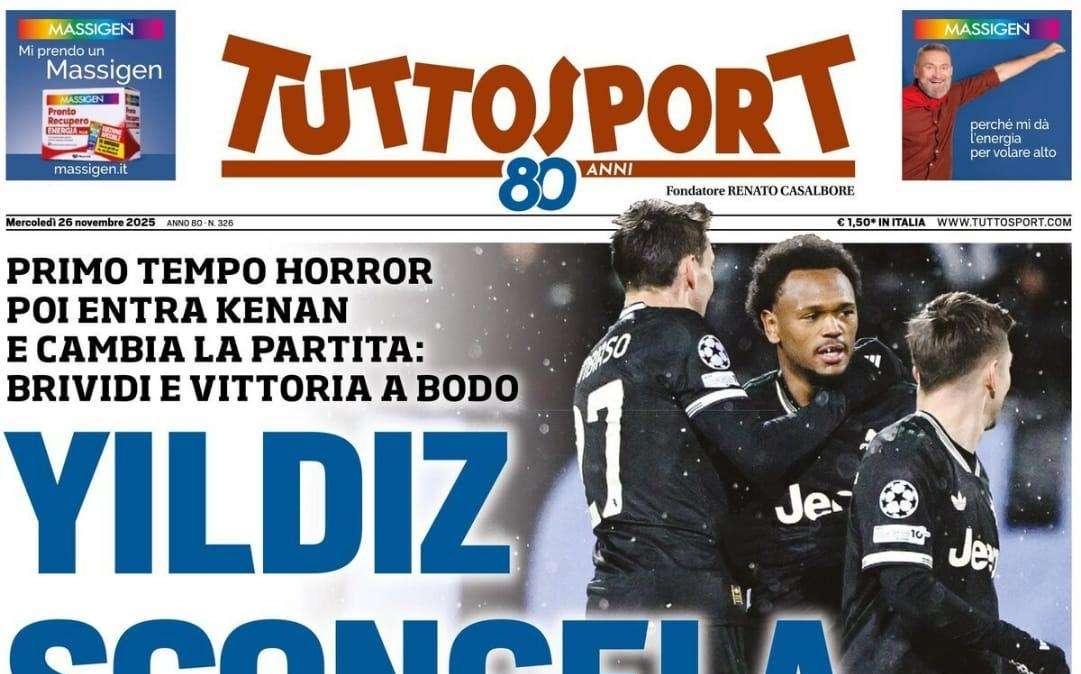 Tuttosport: "McTominay omaggia Maradona. Canta Napoli"