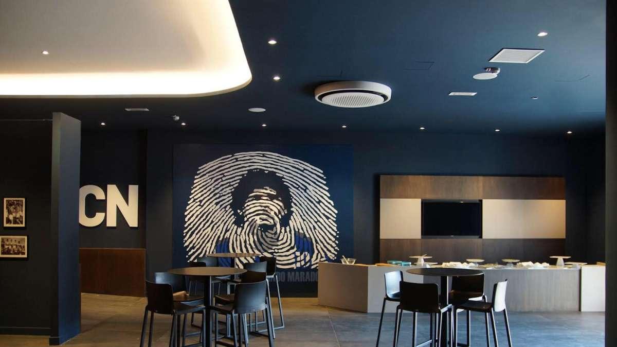 FOTOGALLERY - La nuova meravigliosa area autorità del Maradona: l'artista Klain mostra gli scatti