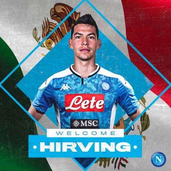 Lozano-Napoli, la nota che ufficializza l'acquisto sul sito del club: "Welcome"