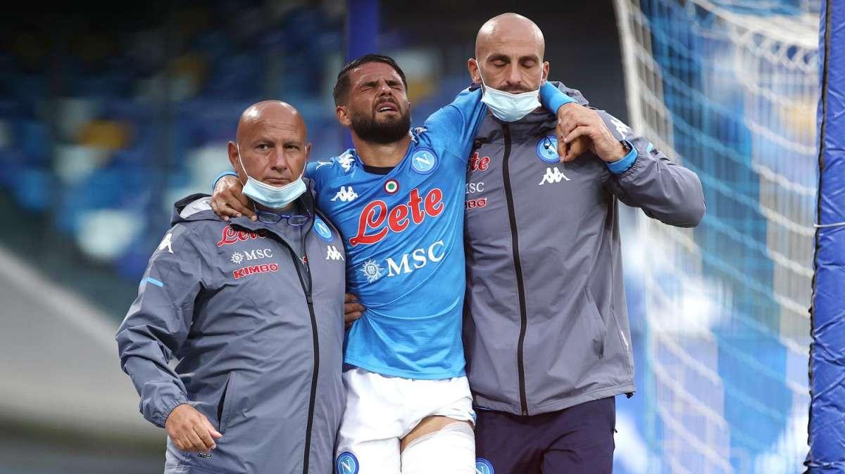 Ag. Insigne sull'infortunio: "Credo sia uno stiramento, stop di 20-25 giorni. Lorenzo era giù di morale"