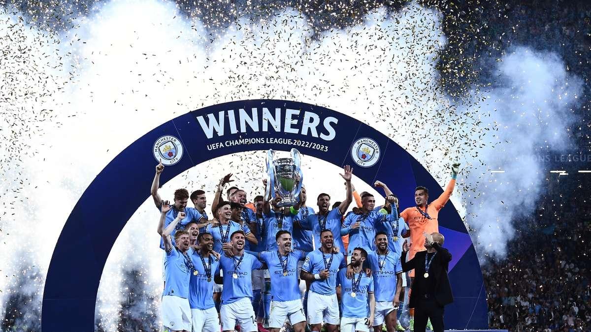 Il Man City è campione d'Inghilterra per il 4° anno di fila: rimpianto Arsenal