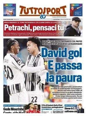 Tuttosport: "Gode Mourinho. Conte, si fa dura"
