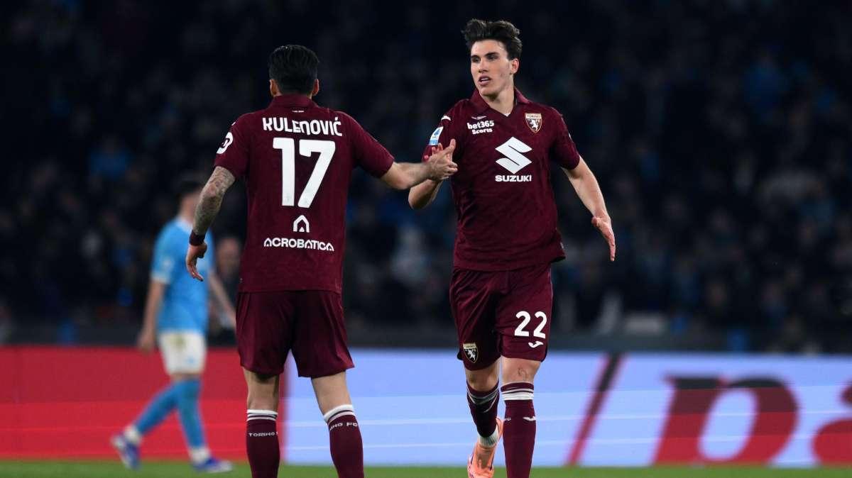Torino, Casadei a Dazn: "Avuta reazione, purtroppo non abbiamo trovato il secondo gol"