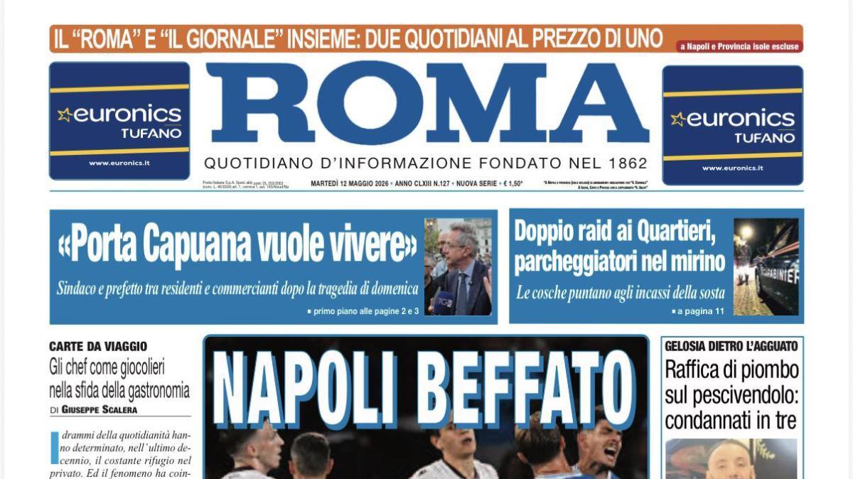 Altra delusione al Maradona, Il Roma: "Napoli beffato"