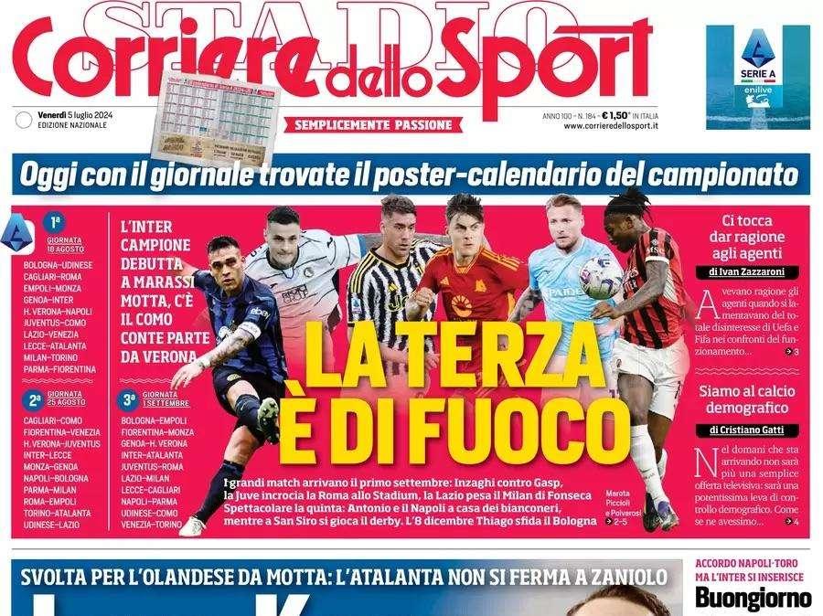 Cds: "Inter-Napoli, che intrigo per Buongiorno!"