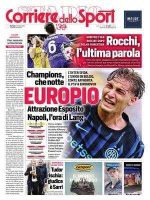 Corriere dello Sport a sorpresa: "Conte pronto a lanciare Lang"
