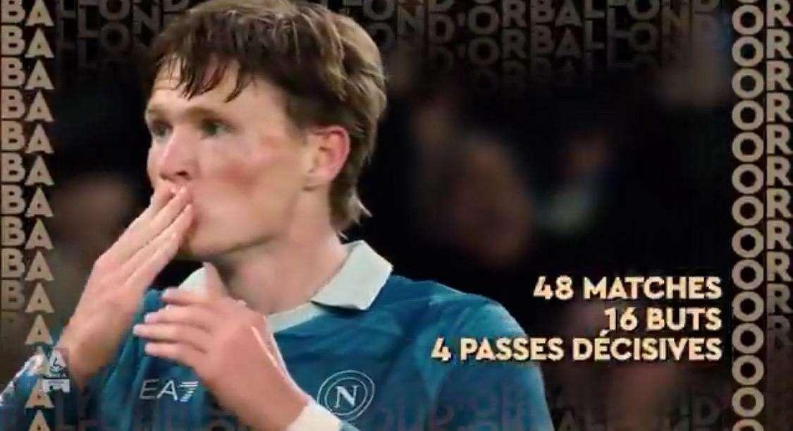 Pallone d'Oro, la clip ufficiale: McTominay coi gol decisivi con Cagliari e Monza