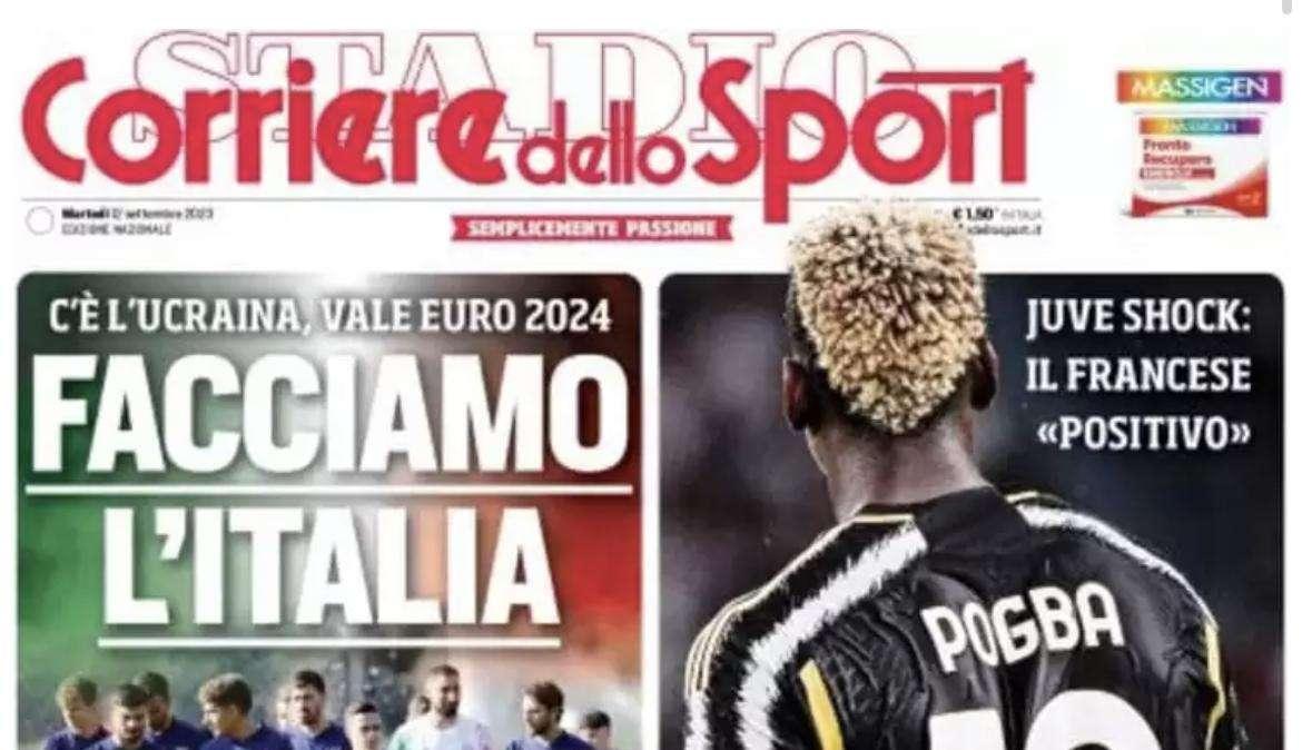PRIMA PAGINA - Corriere dello Sport: “Facciamo l’Italia”