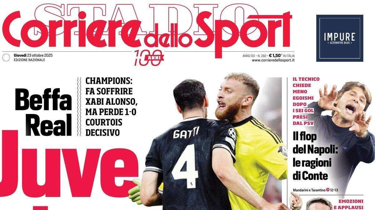 Corriere dello Sport: "Il flop del Napoli: le ragioni di Conte"