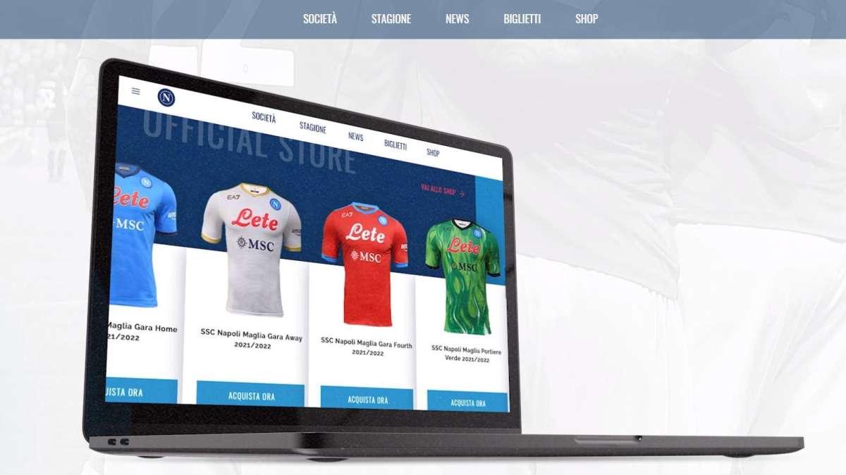 FOTO - Il Napoli si rifà il look sul web: lanciato il nuovo sito in italiano e in inglese