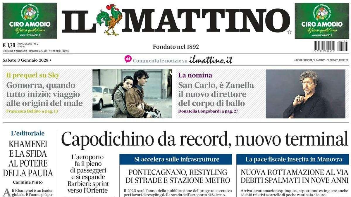 Conte vs Sarri, Il Mattino: "Comandanti, a voi due"