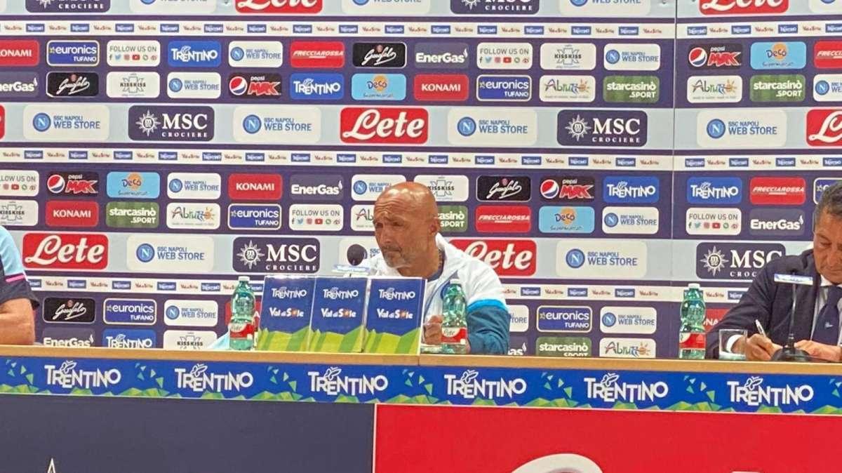 Spalletti: "La maglia del Napoli è una sola e quando la indossi devi dare tutto per vincere"