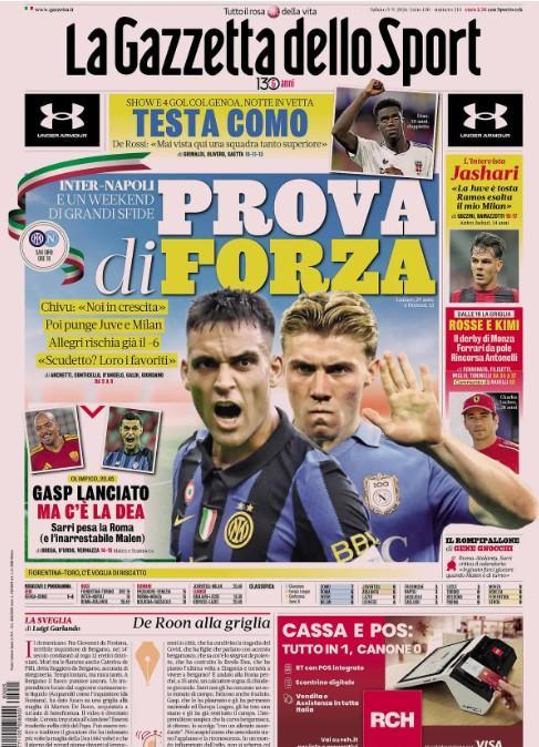 La Gazzetta dello Sport: 