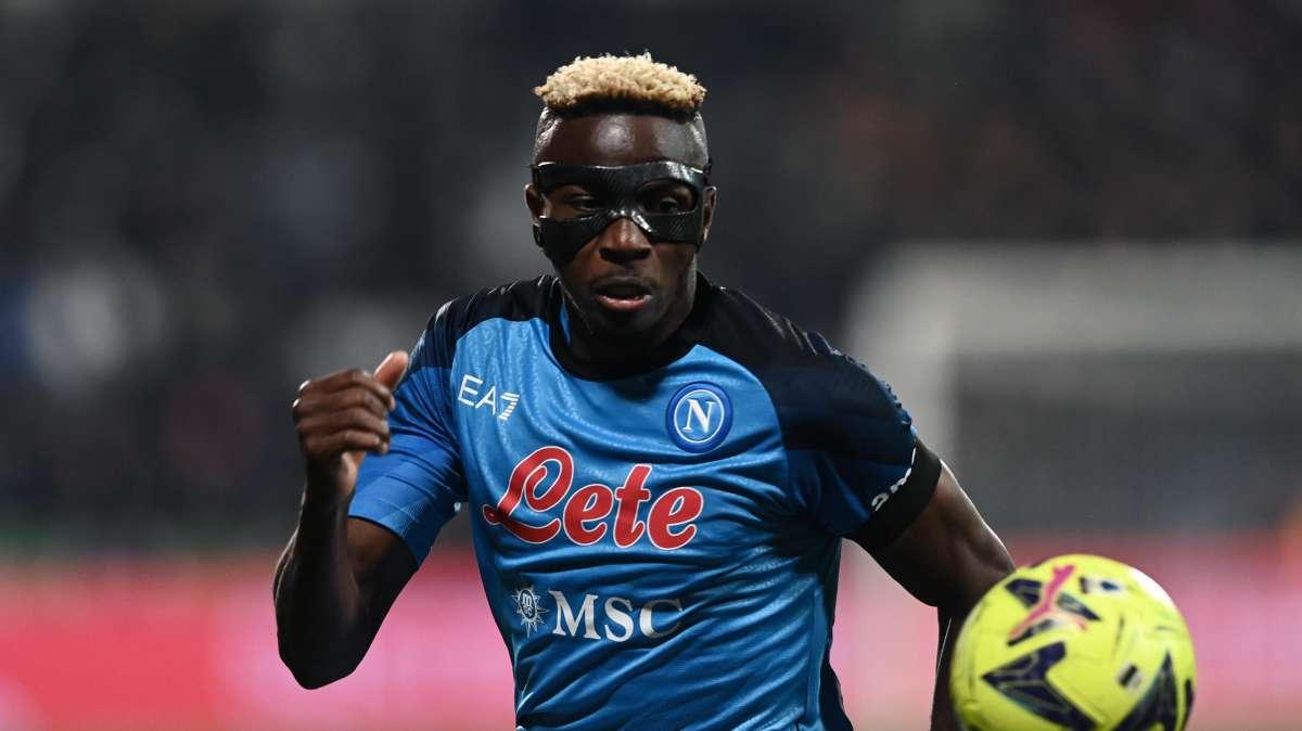 Osimhen al Tg5: "Infortunio? Nulla di grave, starò fermo 10-12 giorni e mi sono assicurato che col Milan ci sarò!"