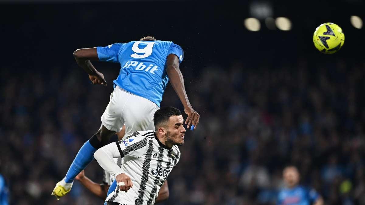 Osimhen ha la testa d'oro: al Napoli ha raddoppiato la percentuale di gol aerei