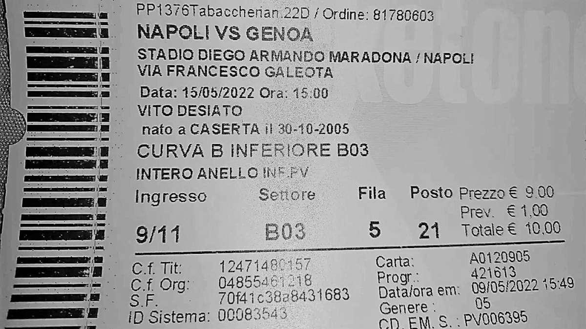 Napoli-Genoa, accesso negato a ragazzo disabile: la denuncia della madre