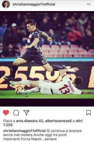 FOTO - Maggio sui social: "Si lavora senza mai mollare, col Milan tre punti importanti!"