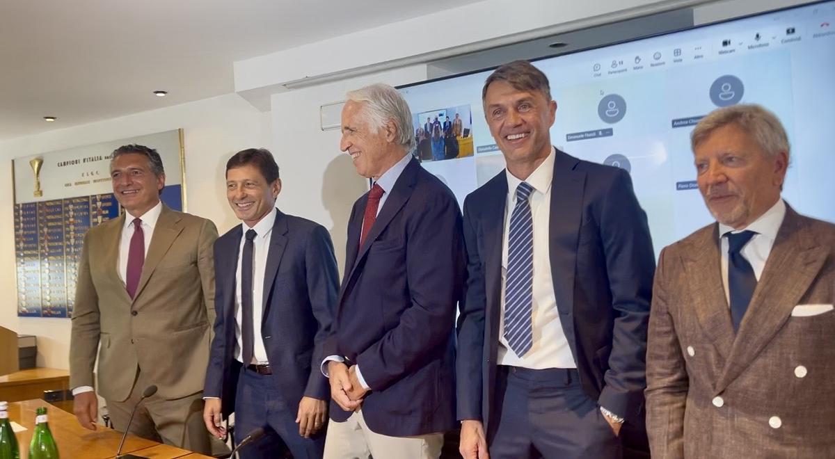 Nuovo ct Italia, parlano Maldini e Leonardo: "Prima di Guardiola contattato Ancelotti"