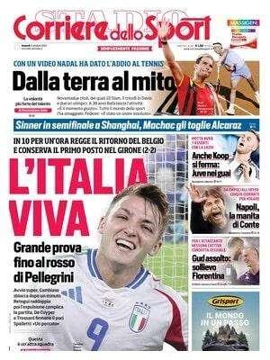 Corriere dello Sport: "Napoli, la manita di Conte"