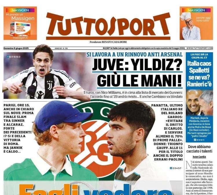 Tuttosport: "Juve: Yildiz? Giù le mani".