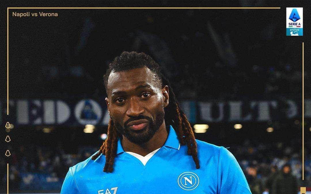 Anguissa si aggiudica un altro Panini player: è l'MVP anche di Napoli-Verona