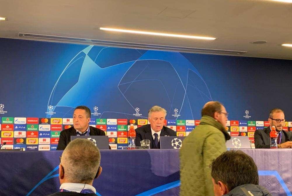 Ancelotti sugli infortunati: "Credo di recuperare Manolas e Mario Rui per la prossima"