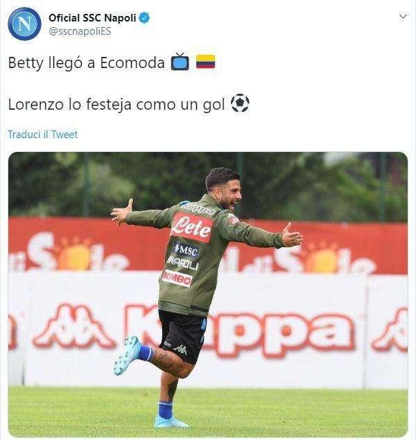 FOTO - I social spagnoli del Napoli celebrano il ritorno di Betty sulla tv colombiana: tra le attrici la compagna di James