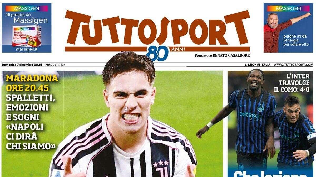 Tuttosport dà l'ultimatum alla Juventus: "Scudetto, dentro o fuori!"