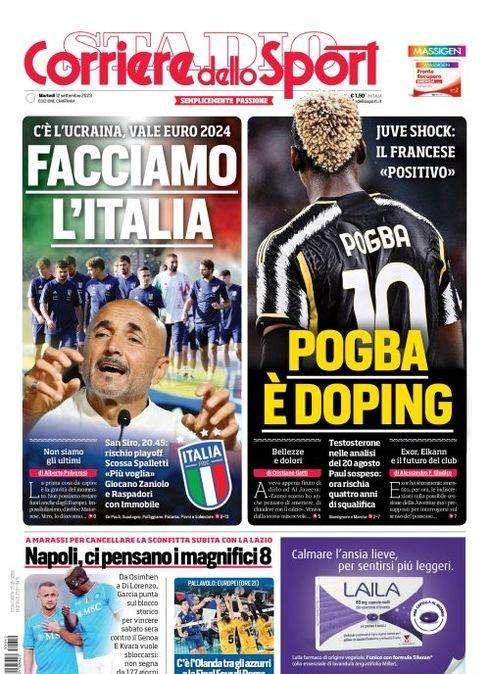 PRIMA PAGINA - Cds Campania: “Napoli, ci pensano i magnifici 8”