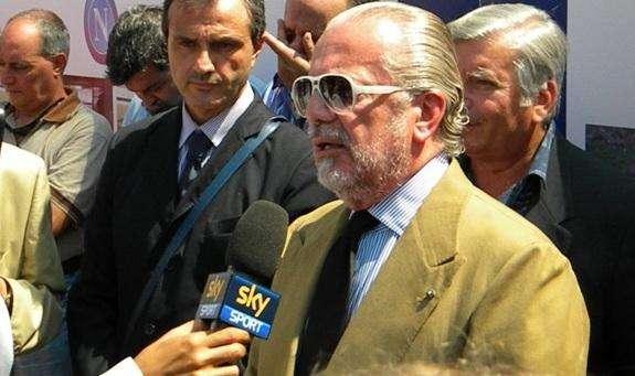 De Laurentiis: "Lamela per Hamsik? Tutto va bene per fare articoli. Lavori urgenti al San Paolo"
