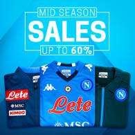 Saldi sui prodotti SSC Napoli... grandi novità